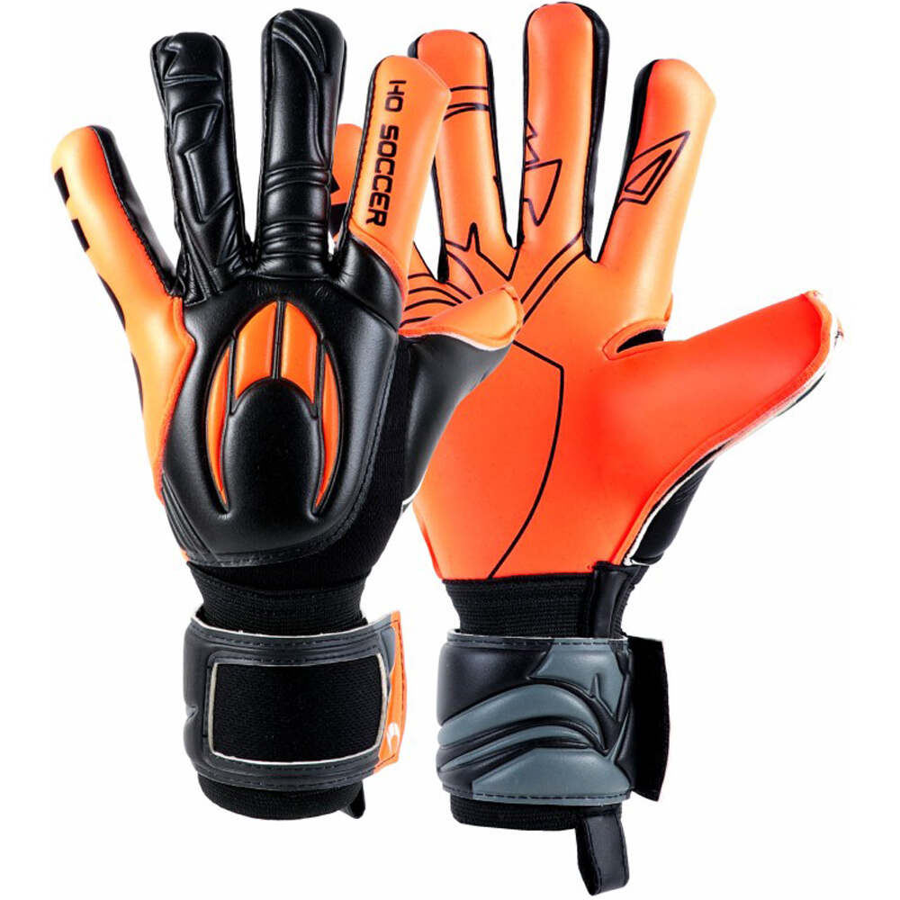 Ho Soccer guantes portero MGC DYNASTY CLASSIC ORANGE vista frontal