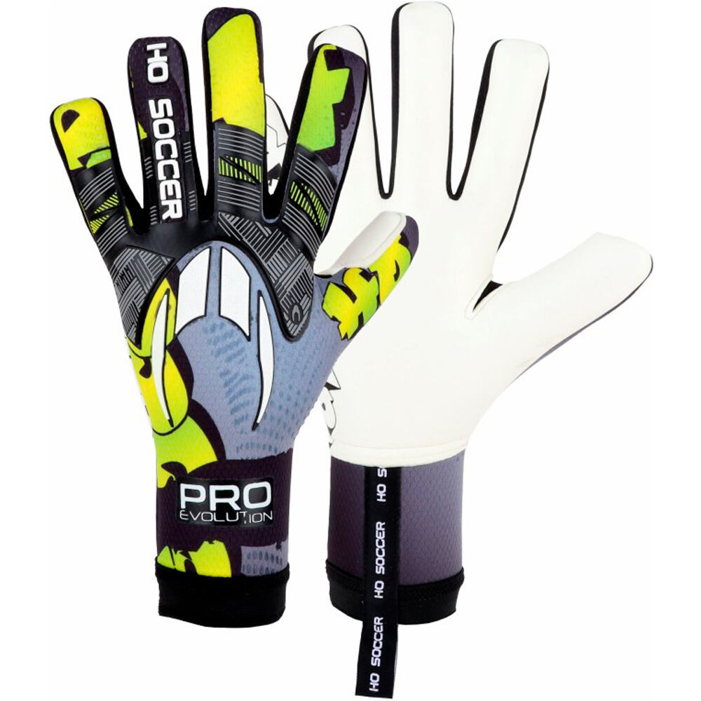 Ho Soccer guantes portero PRO EVOLUTION GRAFFITI NG vista frontal