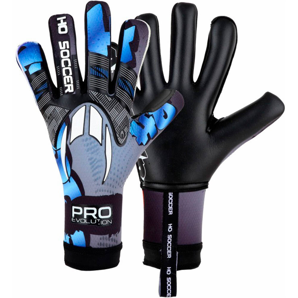 Ho Soccer guantes portero PRO EVOLUTION GRAFFITI RN vista frontal