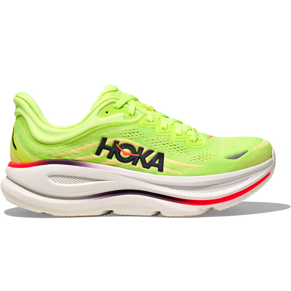 Hoka zapatilla running hombre BONDI 9 lateral exterior