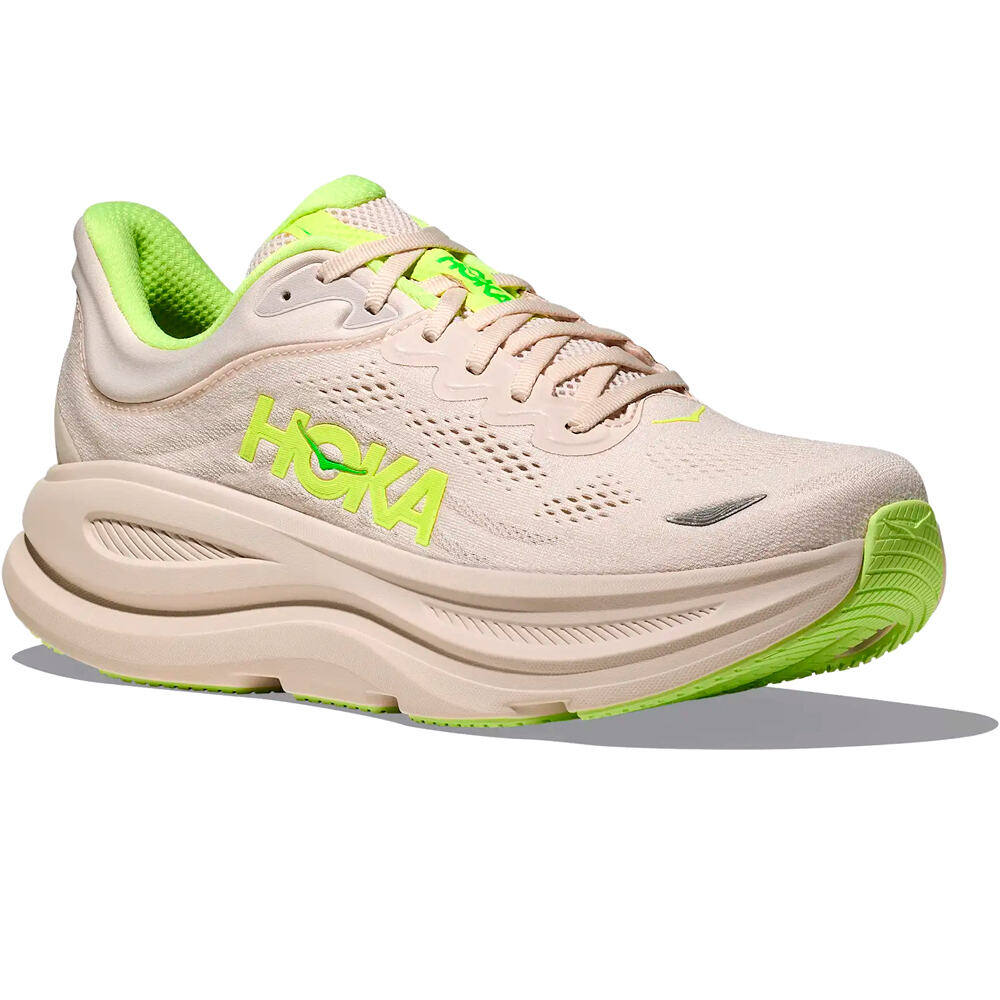 Hoka zapatilla running hombre BONDI 9 lateral interior