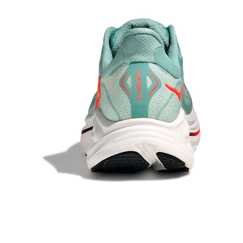 Hoka zapatilla running hombre CLIFTON 10 vista trasera