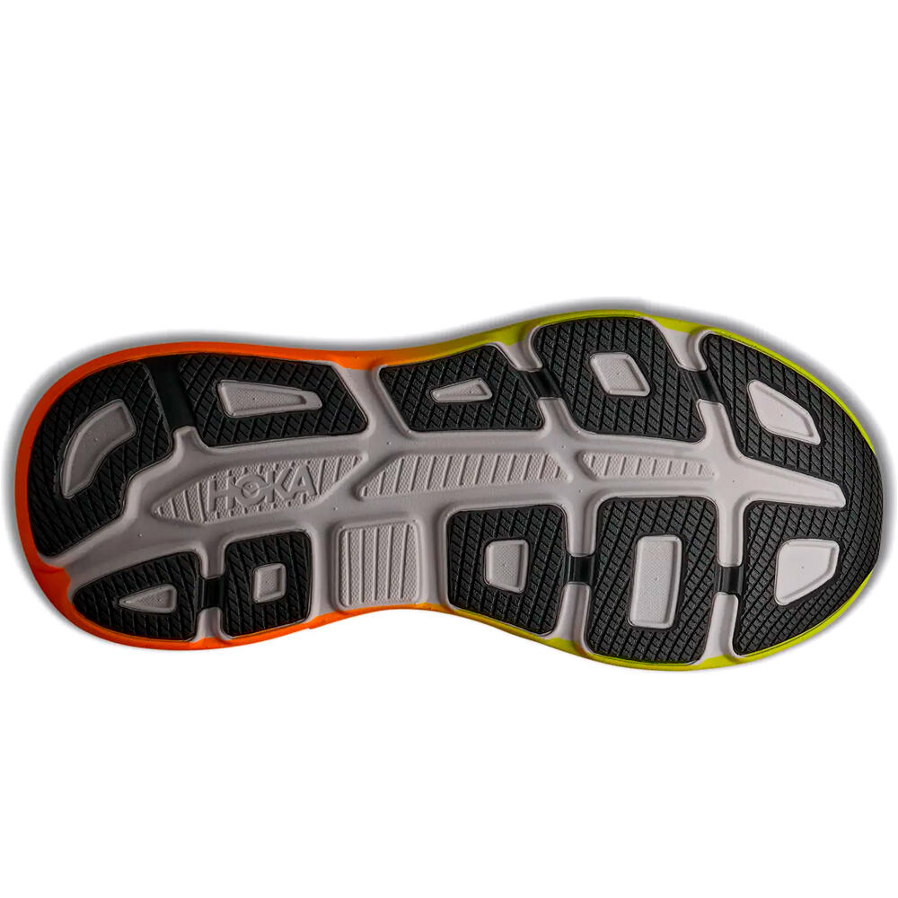 Hoka zapatilla running hombre ZAPATILLA BONDI 9 vista trasera