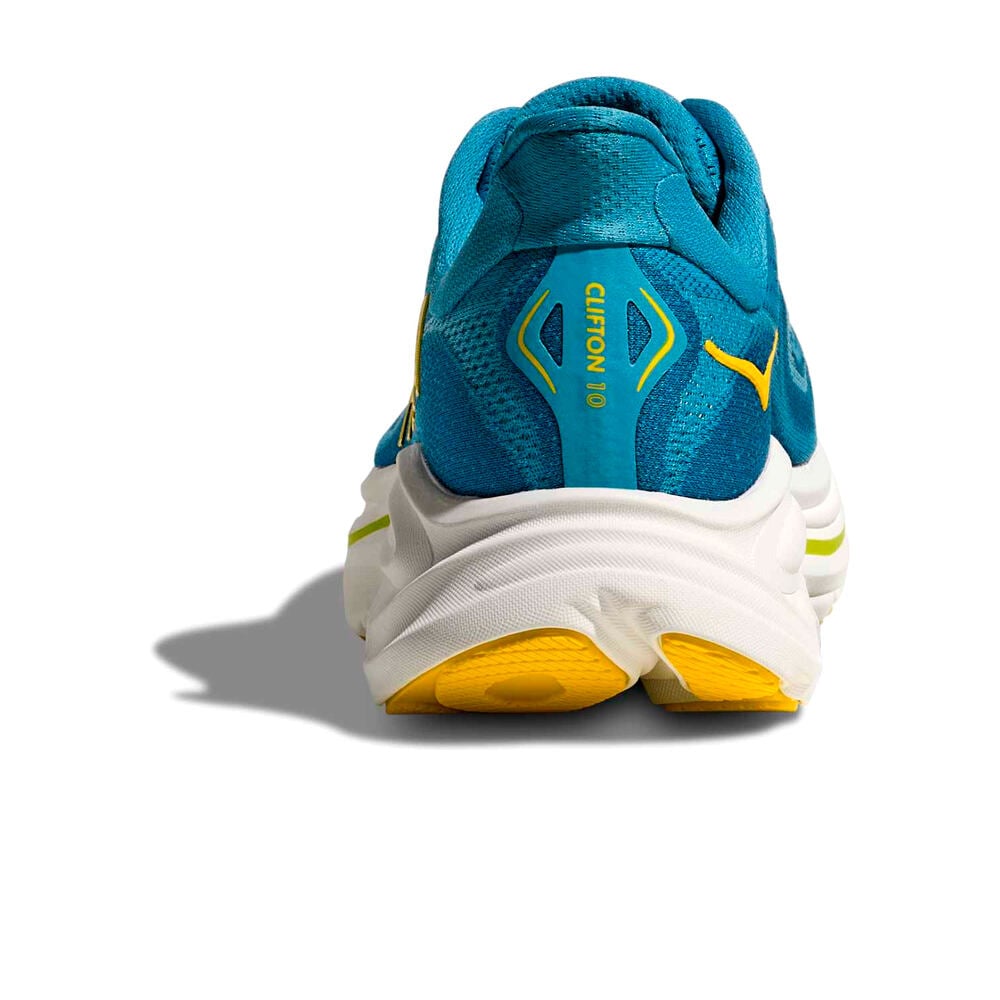 Hoka zapatilla running hombre ZAPATILLA CLIFTON 10 vista trasera
