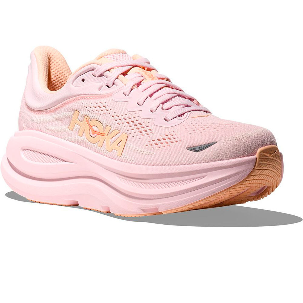 Hoka zapatilla running mujer W BONDI 9 lateral interior