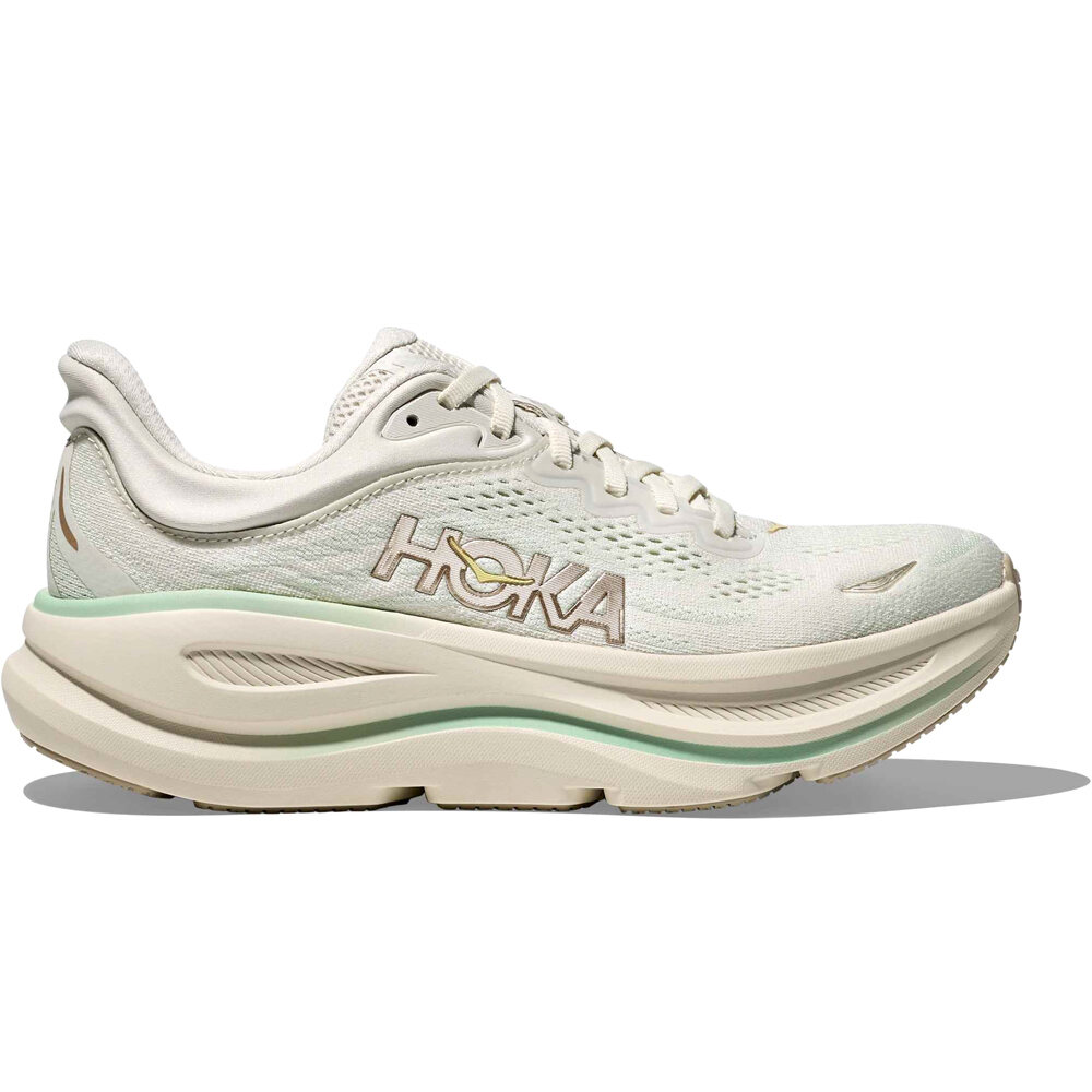 Hoka zapatilla running mujer ZAPATILLA W BONDI 9 lateral exterior