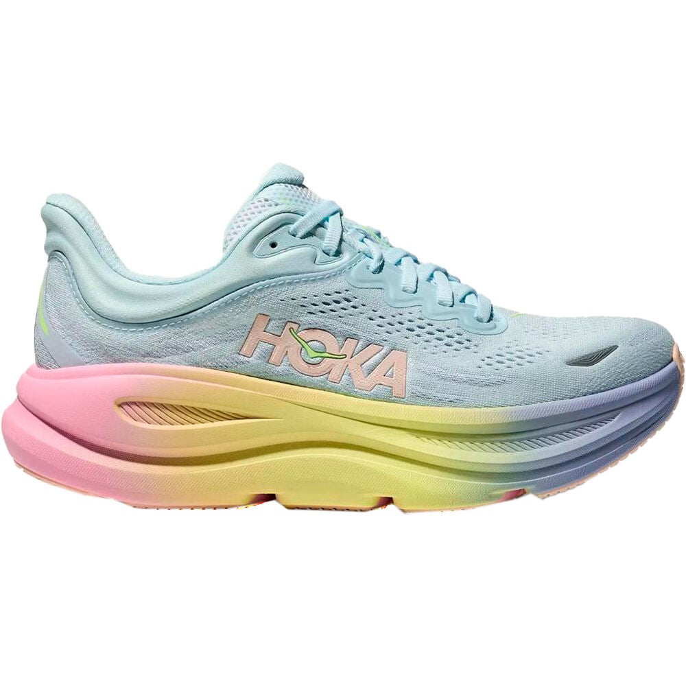 Hoka zapatilla running mujer ZAPATILLA W BONDI 9 lateral exterior