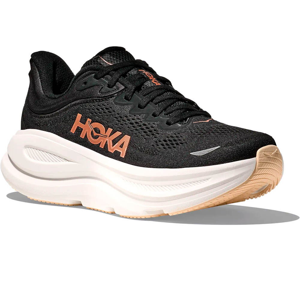 Hoka zapatilla running mujer ZAPATILLA W BONDI 9 lateral interior