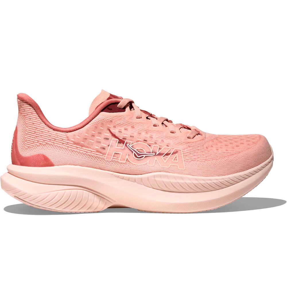 Hoka zapatilla running mujer ZAPATILLA W MACH 6 lateral exterior