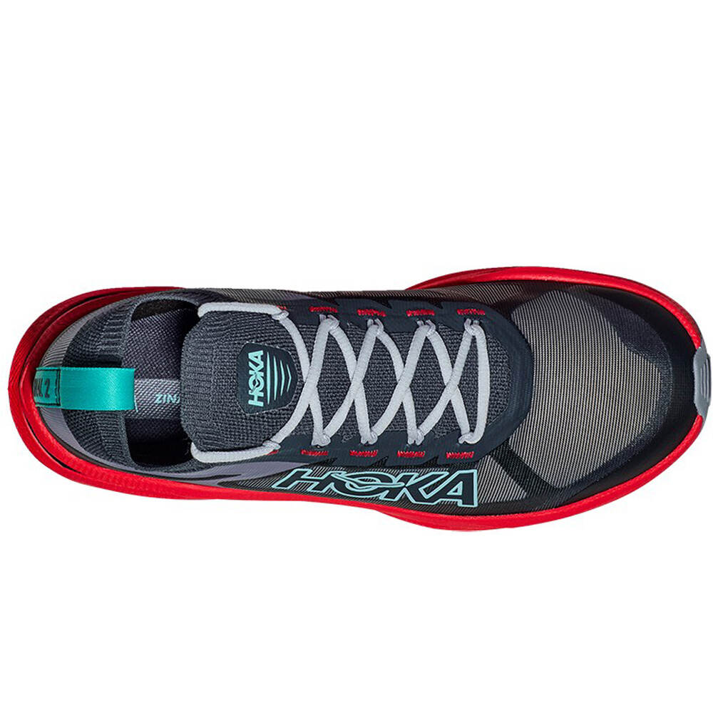 Hoka zapatillas trail hombre ZINAL2 vista superior