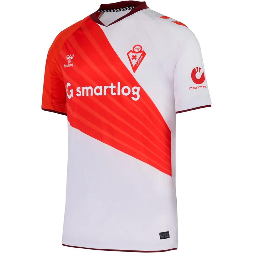 Hummel camiseta de fútbol oficiales EIBAR 27 AWAY JERSEY S/S vista detalle