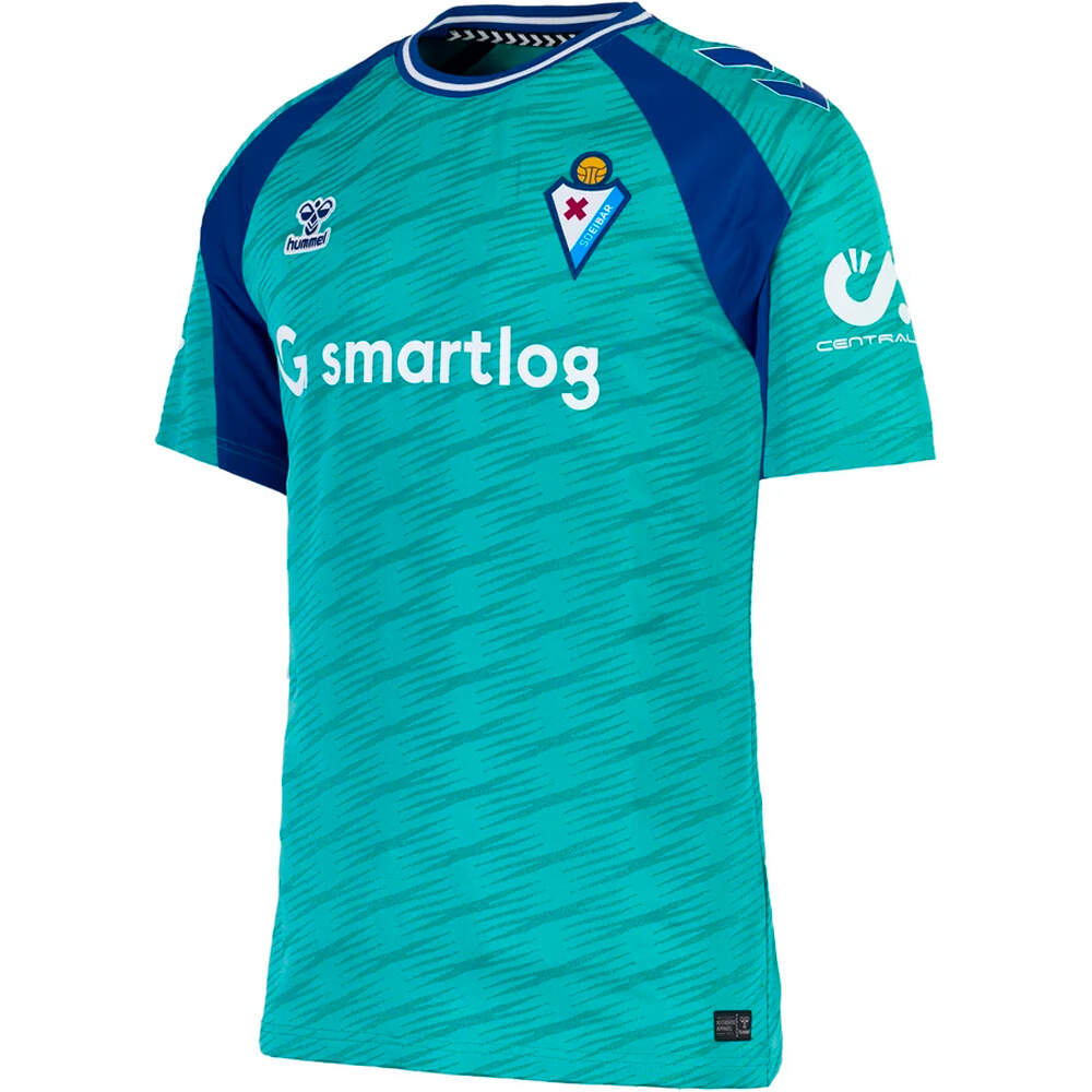 Hummel camiseta de fútbol oficiales EIBAR 27 THIRD JERSEY S/S vista detalle