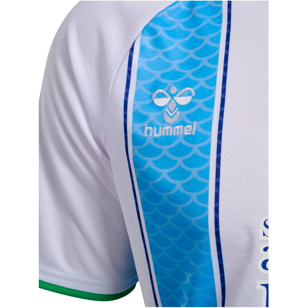 Hummel camiseta de fútbol oficiales MALAGA 27 HOME JERSEY S/S 04