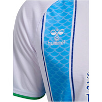 Hummel camiseta de fútbol oficiales MALAGA 27 HOME JERSEY S/S 04
