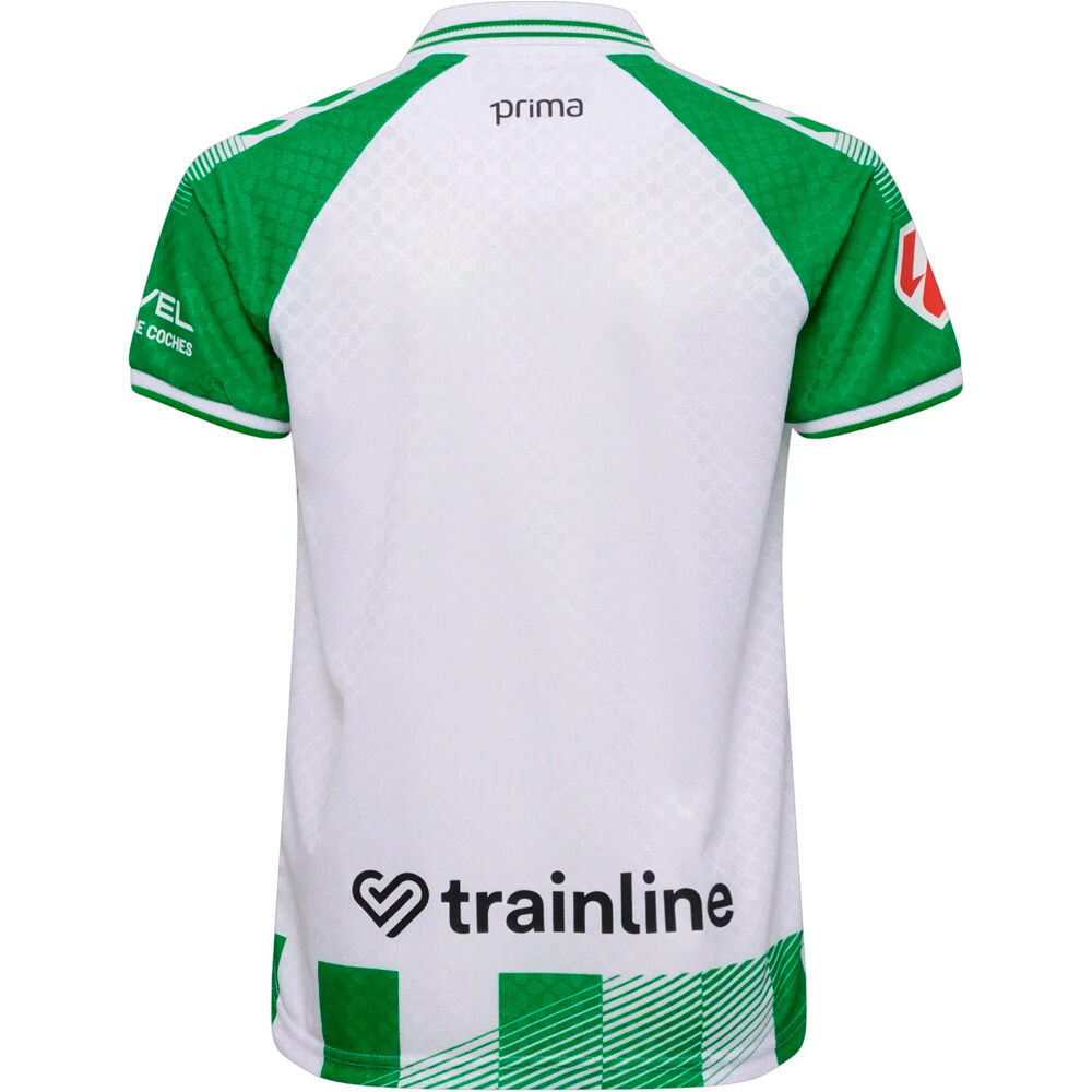 Hummel camiseta de fútbol oficiales niño BETIS 27 HOME JERSEY INF vista trasera