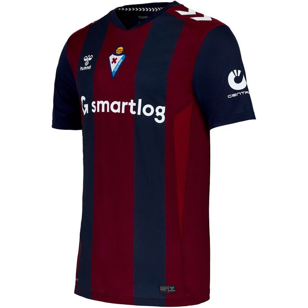 Hummel camiseta de fútbol oficiales niño EIBAR 27 HOME JERSEY S/S KIDS vista detalle