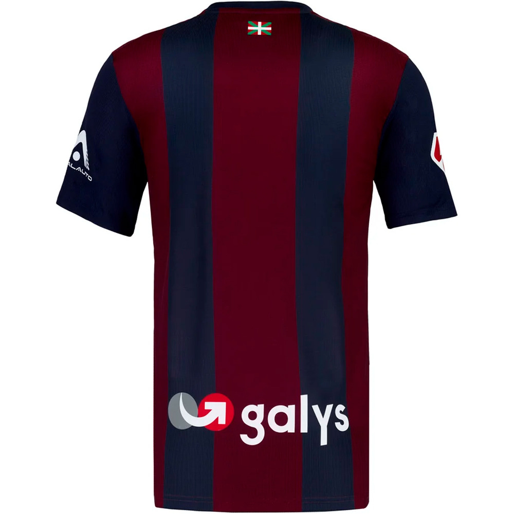 Hummel camiseta de fútbol oficiales niño EIBAR 27 HOME JERSEY S/S KIDS vista trasera