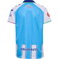Hummel camiseta de fútbol oficiales niño MALAGA 27 HOME JERSEY S/S KIDS vista trasera