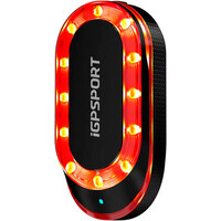 Igpsport cámara LUZ TRASERA  CON RADAR SR-MINI vista frontal