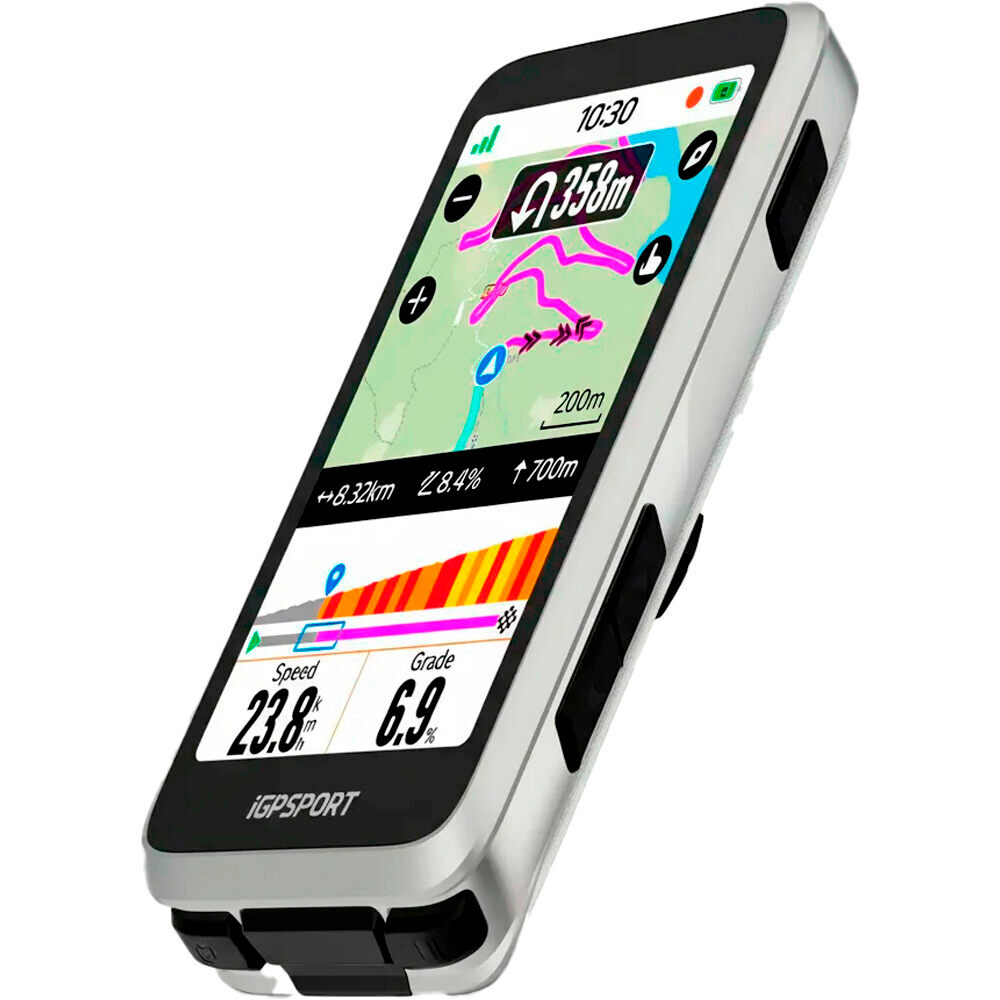 Igpsport gps bicicleta CICLOCOMPUTADOR BINAVI-BG2-GRIS 01