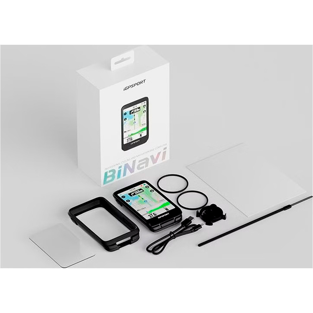 Igpsport gps bicicleta CICLOCOMPUTADOR BINAVI-BG2-NEGRO 15