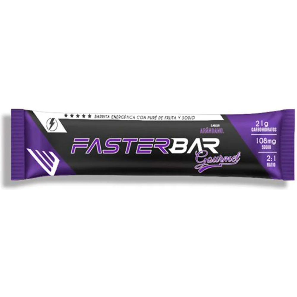 Infisport barritas energéticas FASTER BAR GOURMET 30g vista frontal