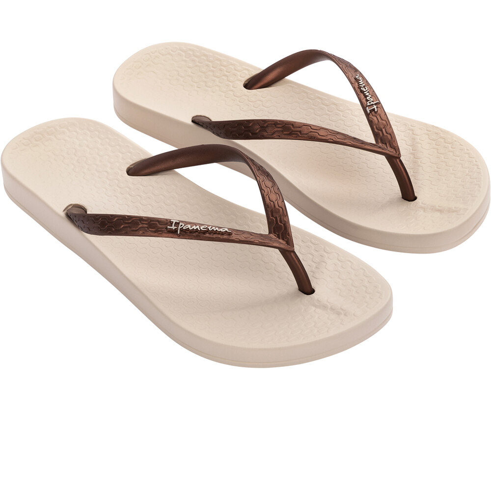Ipanema chanclas mujer 20120-IPANEMA ANATOMICA TAN FEM lateral exterior