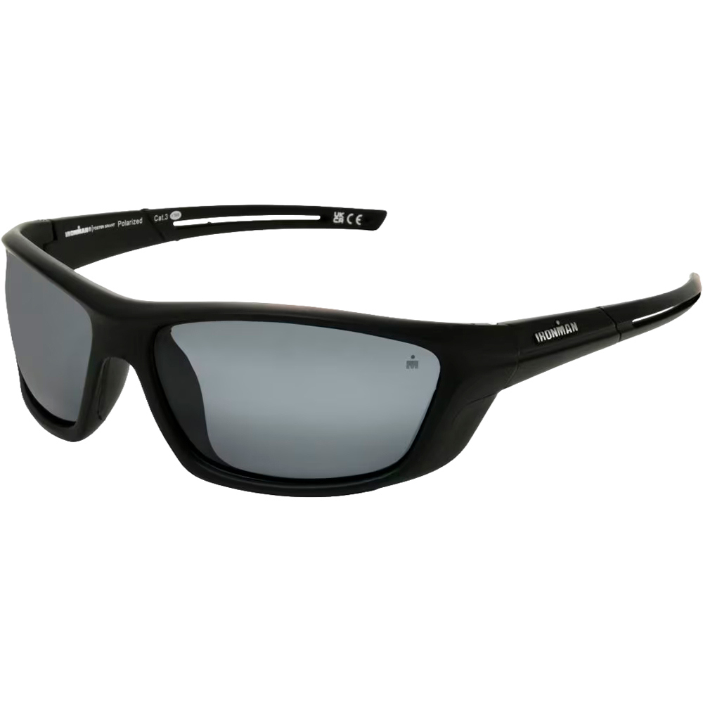 Ironman gafas deportivas ZEAL BLK POL vista frontal