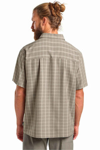 Jack Wolfskin camisa montaña manga corta hombre MESETA SHIRT M vista trasera