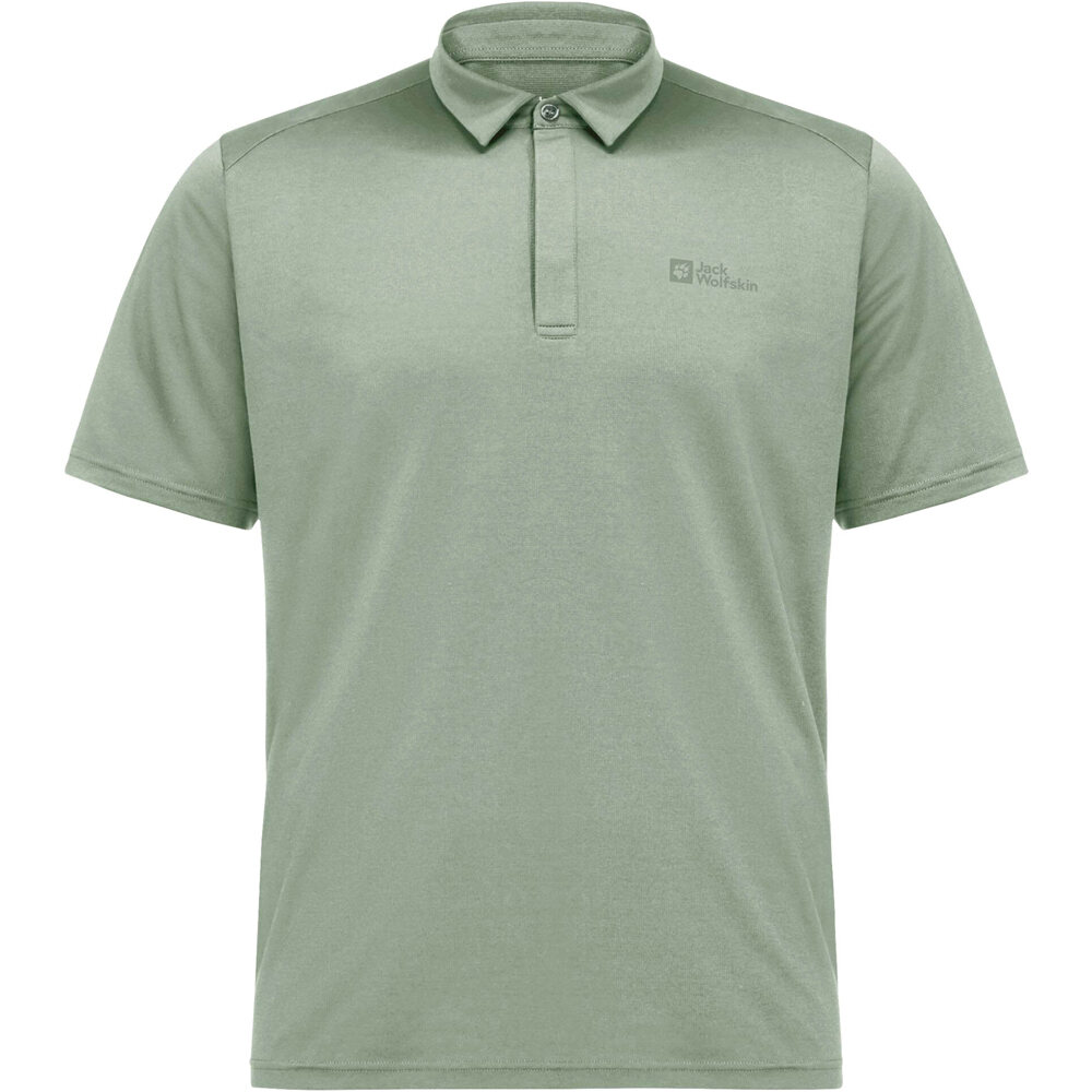 Jack Wolfskin camiseta montaña manga corta hombre DELGAMI POLO M 06
