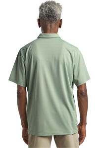 Jack Wolfskin camiseta montaña manga corta hombre DELGAMI POLO M vista trasera