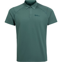 Jack Wolfskin camiseta montaña manga corta hombre PRELIGHT CHILL POLO M 03