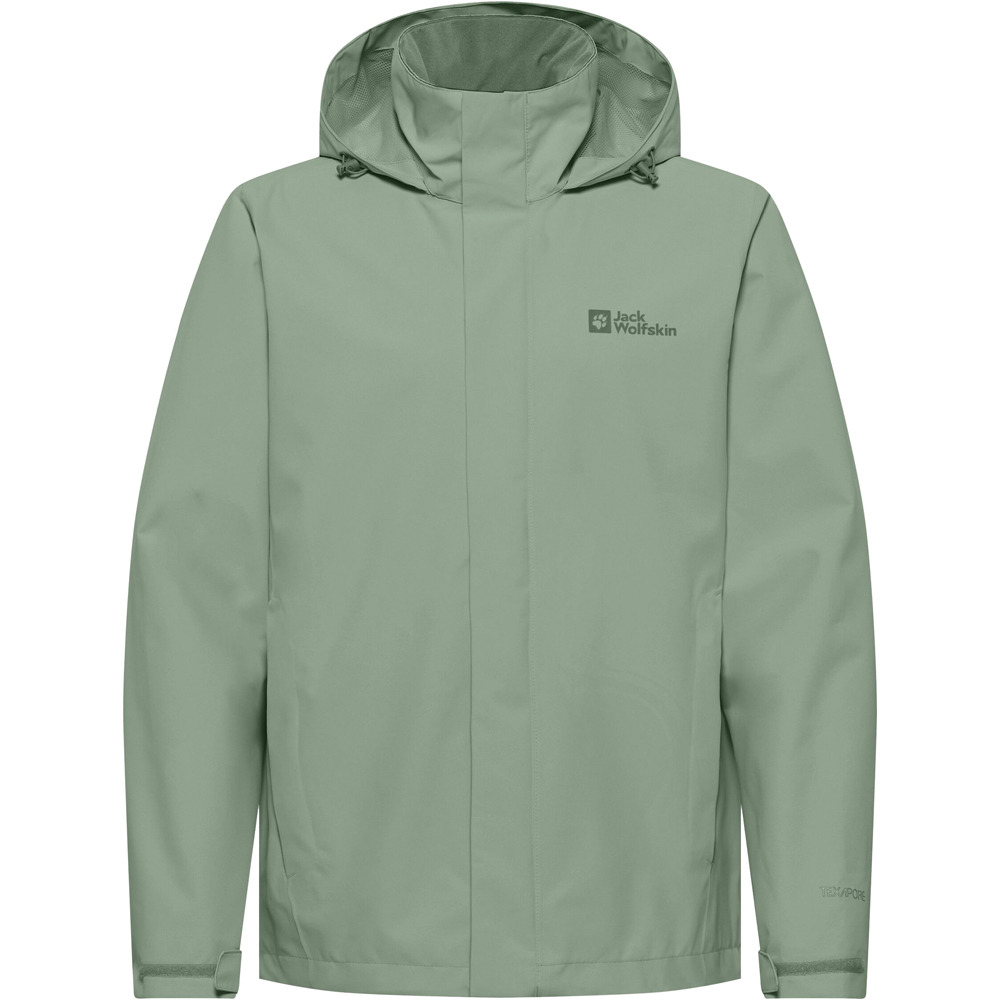 Jack Wolfskin chaqueta impermeable hombre TRAILTIME 2L JKT M 05