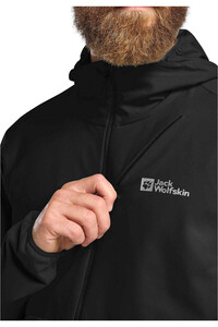 Jack Wolfskin chaqueta softshell hombre PRELIGHT TRAIL HOODY M 03