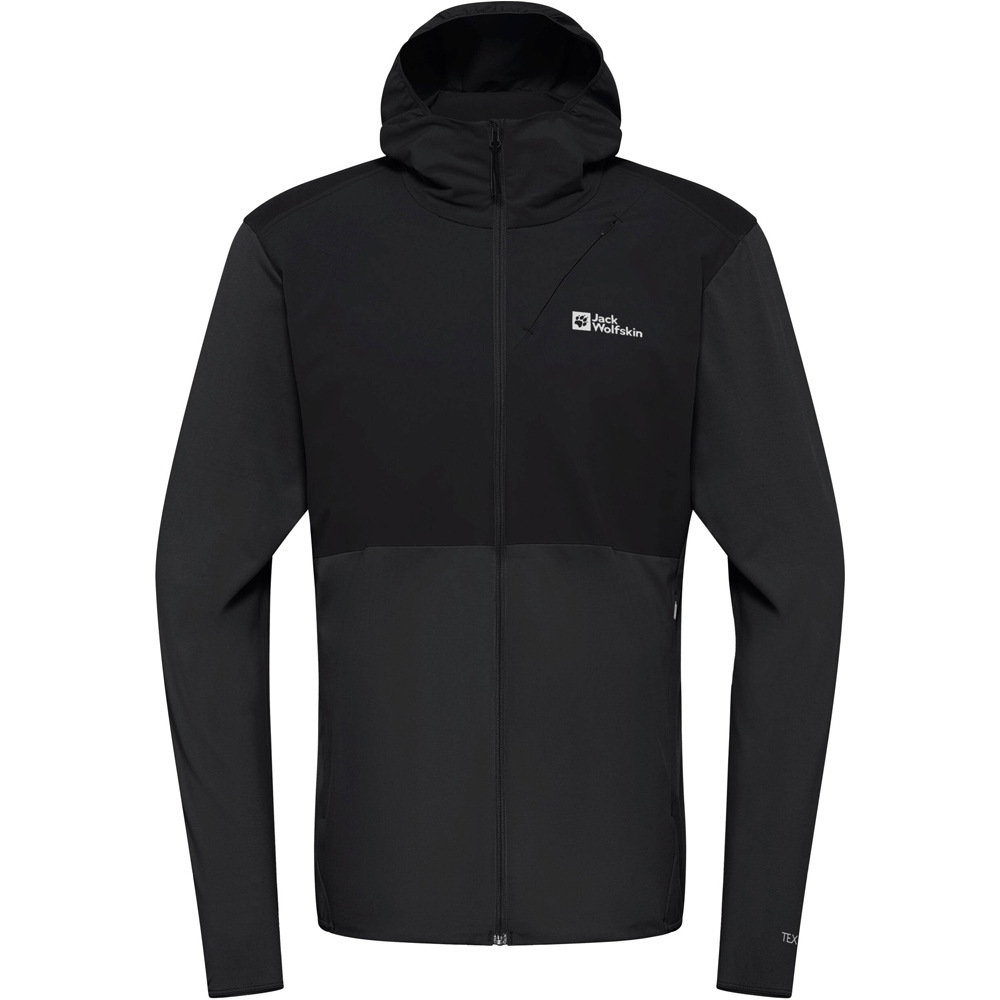 Jack Wolfskin chaqueta softshell hombre PRELIGHT TRAIL HOODY M 05