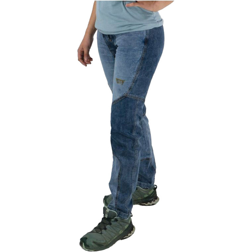 Jeans Track pantalón montaña mujer TARDOR W'S climbing pant vista detalle