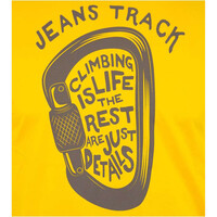 Jeanstrack camiseta montaña manga corta hombre PRESA t-shirt vista detalle