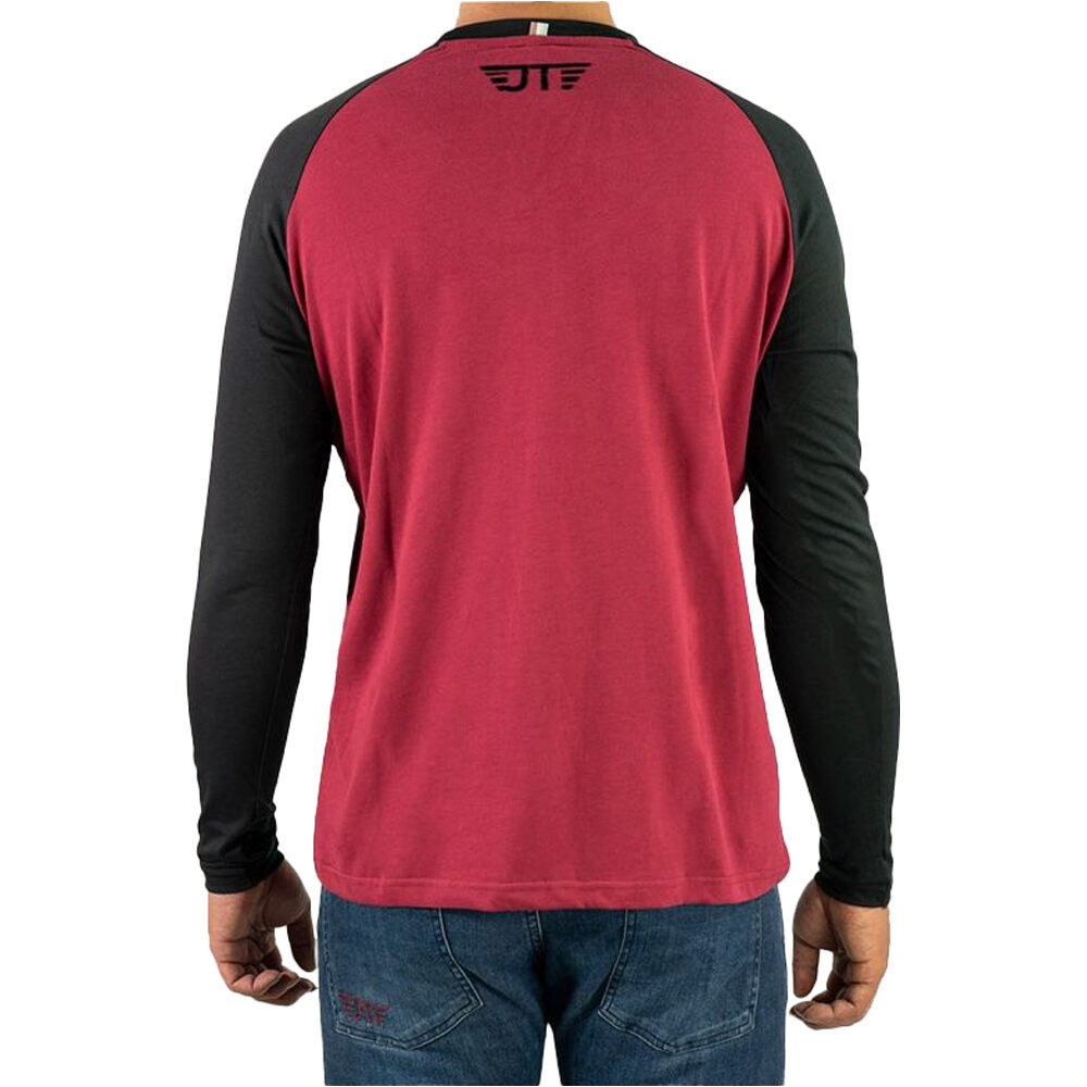 Jeanstrack camiseta montaña manga larga hombre FLOC t-shirt vista trasera