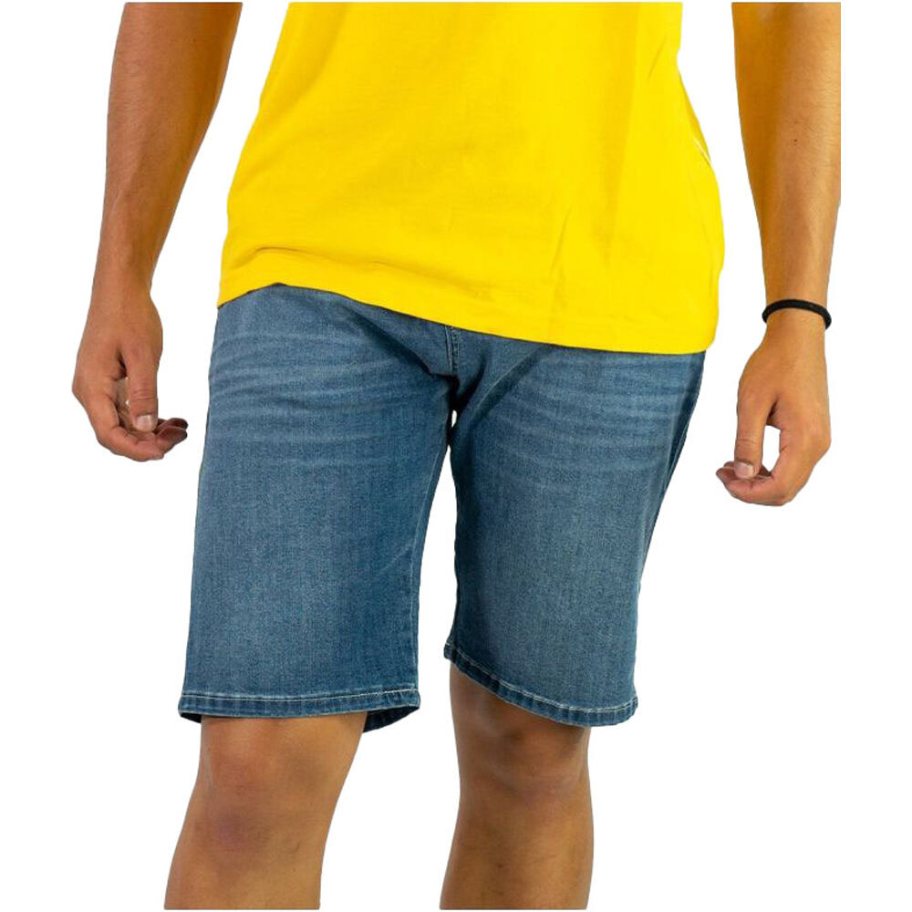 Jeanstrack pantalón corto montaña hombre TURIA BR short pant AZ vista frontal