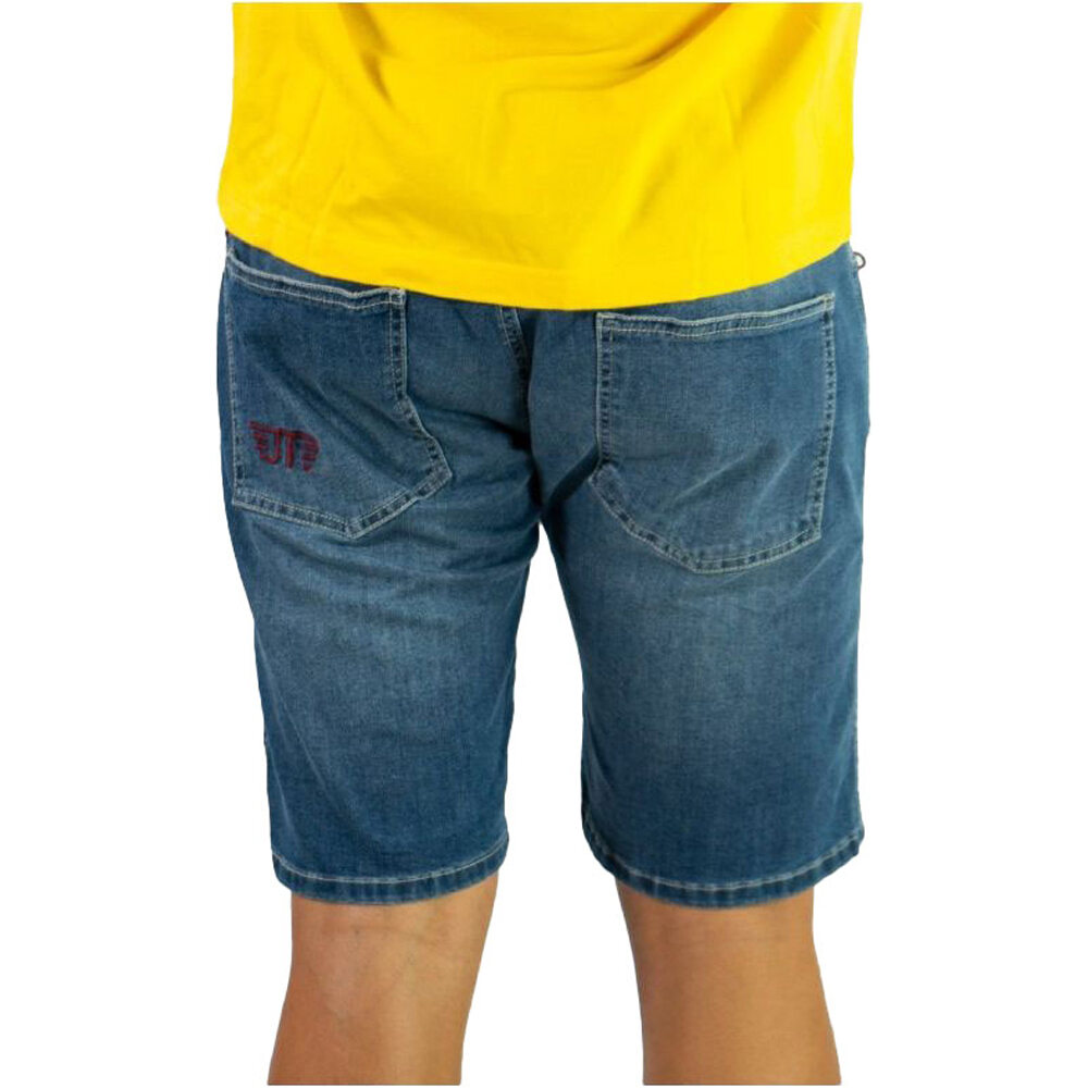 Jeanstrack pantalón corto montaña hombre TURIA BR short pant AZ vista trasera