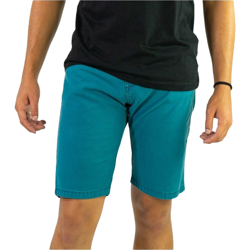 Jeanstrack pantalón corto montaña hombre TURIA BR short pant VE vista frontal