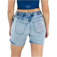 Jeanstrack pantalón corto montaña mujer SHIRA W'S short pant AZ vista trasera
