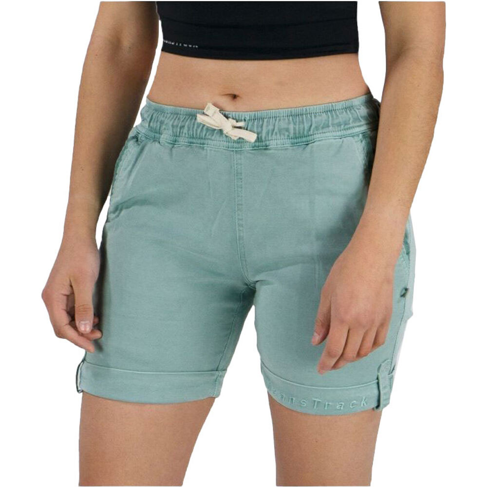 Jeanstrack pantalón corto montaña mujer SHIRA W'S short pant VE vista frontal