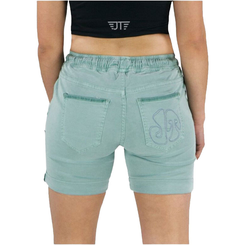 Jeanstrack pantalón corto montaña mujer SHIRA W'S short pant VE vista trasera