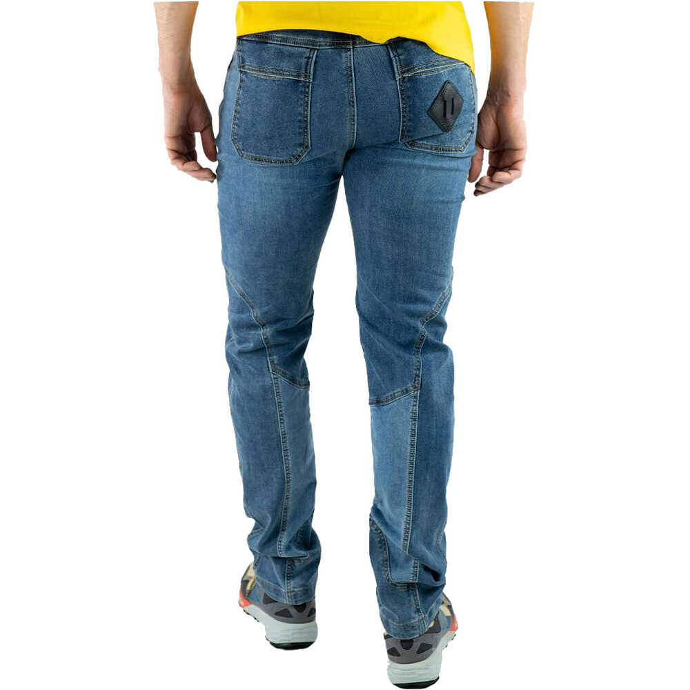 Jeanstrack pantalón montaña hombre GARBI JEANS climbing pant AZ vista trasera