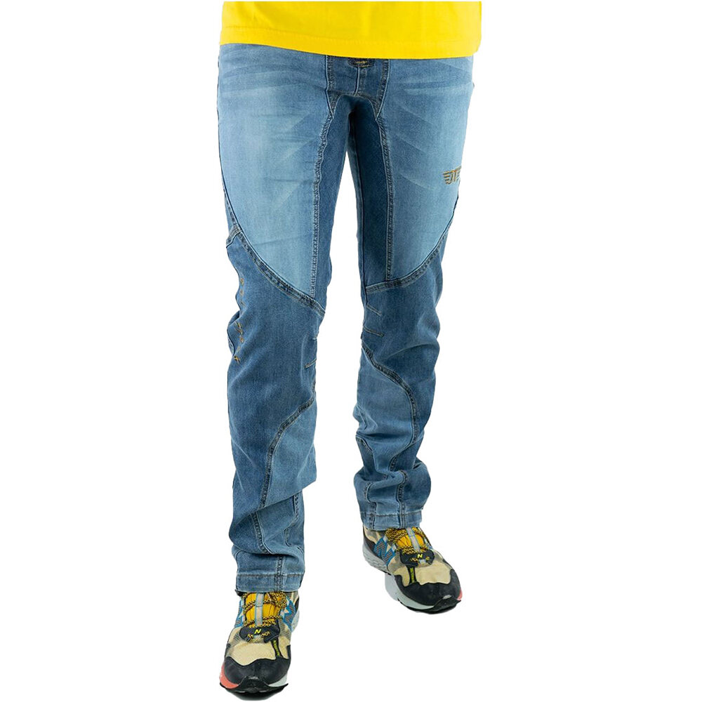 Jeanstrack pantalón montaña hombre GARBI JEANS climbing pant vista frontal