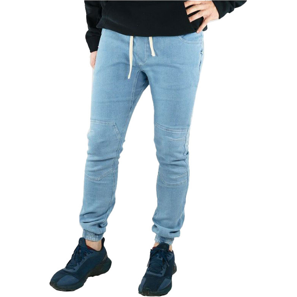 Jeanstrack pantalón montaña hombre MONTAN JEANS climbing pant AZ vista frontal