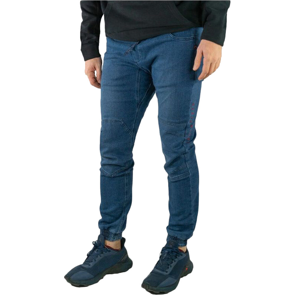 Jeanstrack pantalón montaña hombre MONTAN JEANS climbing pant AZ vista frontal