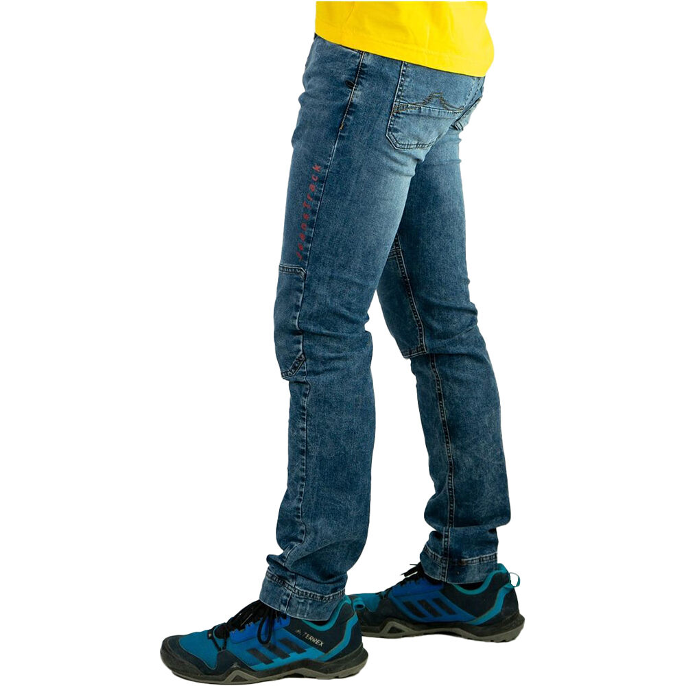 Jeanstrack pantalón montaña hombre ROCA climbing pant AZ vista detalle