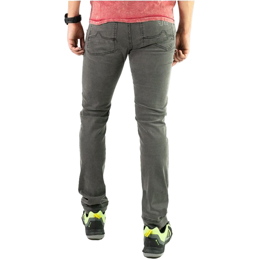 Jeanstrack pantalón montaña hombre ROCA climbing pant GR vista detalle